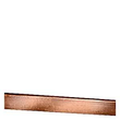 8WC5065 Siemens Flachkupfer 30x10mm Stange ca. 2 Meter verzinnt Produktbild