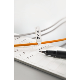 1107340000 WEIDMÜLLER TABPACK FLAG 54/8 WS Kennzeichnungsmaterial Produktbild front M