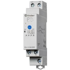 80.61.0.240.0000 Finder Zeitrelais 8A Rückfallverz. 24-240V AC/DC 4.Zeitber. Produktbild front M