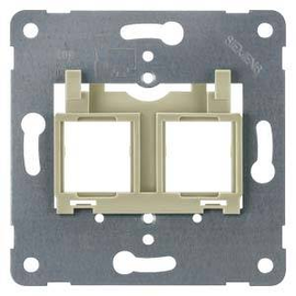 5TG2098 Siemens Tragplatte Modular Jack beige für BTR, Dätwyler Produktbild front M