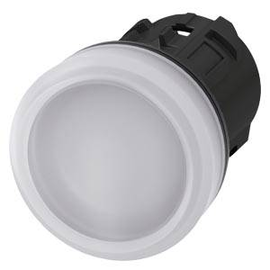 3SU1001-6AA60-0AA0 Siemens Leuchtmelder 22mm, rund, Kunststoff, weiß Produktbild
