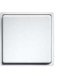 30000195 Eltako FMT55/2 wg Funk Minitastermit Wippe reinweiß glänzend Produktbild front M