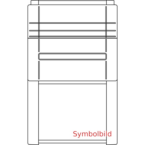 0668 Elsta-Mosdorfer Sockel S4 950/470 Baupaket Produktbild Front View L