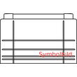 1414 Elsta-Mosdorfer Bodenmontagesockel SB3 250/180 RAL 7032 Produktbild