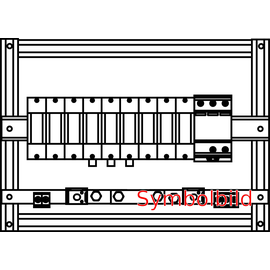 9406715.35.3C Elsta-Mosdorfer Einsatz VSK 2SN35 ÜA(3)C 440 Produktbild front M