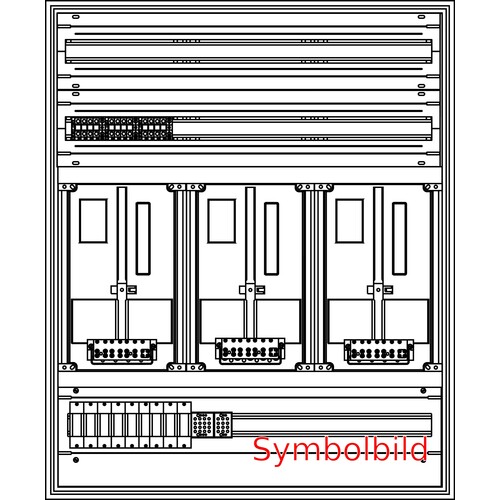 WS3C2O1U-10 Elsta-Mosdorfer ZV W 3Z C 2GF oben 1GF unten (3SN25+3ZS10) Produktbild Front View L