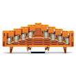 727-236/022-000 WAGO 4-ET-POTENTIALKLEMME ORANGE TS 35X15 Produktbild