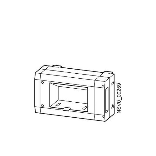 BVP:034284 Siemens BD01-AK2M2/F Abgangskasten für Schienenverteiler Produktbild