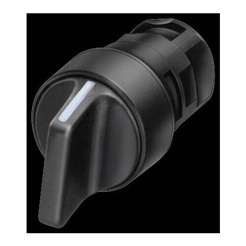 3SB20002EB01 Siemens Knebelschalter, 16mm, rund Kunststoff, schwarz Produktbild