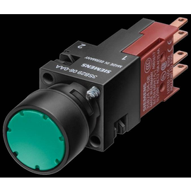 3SB2206-0AH01 Siemens Leuchtdrucktaster, 16mm, rund Kunststoff Produktbild