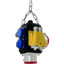 349.310 Bachmann Energiewürfel, Energieverteiler 4 Schutzkontaktsteckdo Produktbild front M