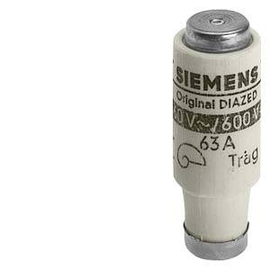 5SD8006 Siemens DIAZED Sicherungseinsatz 690V, Betriebskl. gG Gr.DIII, E33, 6A Produktbild