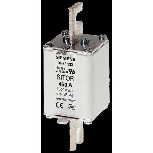 3NE1230-3 Siemens PV-Sicherungseinsatz, mit geschlitzten Messerkontakten, NH1,  Produktbild