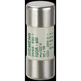 3NW82121 Siemens SENTRON, Zylindersicherungseinsatz, 22x58 mm, 32 Produktbild front M