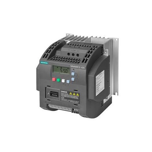 6SL3210-5BE23-0CV0 Siemens SINAMICS V20 3AC380 480V 15/+ 10% 47 63Hz Nennleistu Produktbild