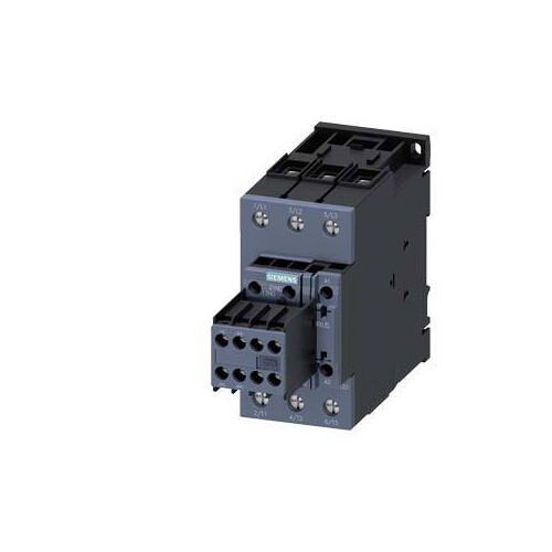 3RT2038-1CP04 Siemens Schütz AC 3, 37kW/400V, 2S+2Ö, AC 230V 50Hz Produktbild