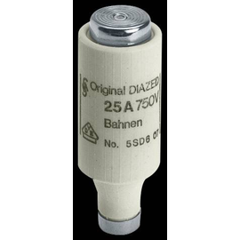 5SD611 Siemens DIAZED-Sicherungseinsatz 750V Gleichstrom-Bahnanlagenschutz Char Produktbild front M