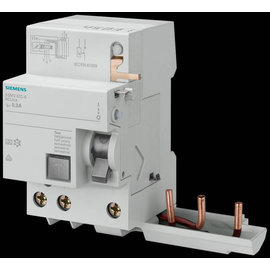 5SM26368 Siemens FI-Block, 3-polig, Typ A, selektiv, In: 63 A, 300 mA, Un AC: 4 Produktbild front M