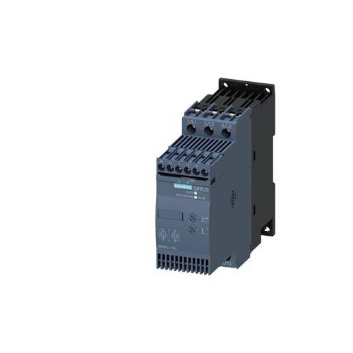 3RW3027-1BB04 Siemens Sanftstarter S0, 32A, 15kW/400V, 40 Grad, AC200 480V, AC Produktbild