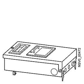 BVP:203163 Siemens BD2 AK3X/GSTZ00 Abgangskasten 125A/1x 3pol. gerade ID20 Produktbild