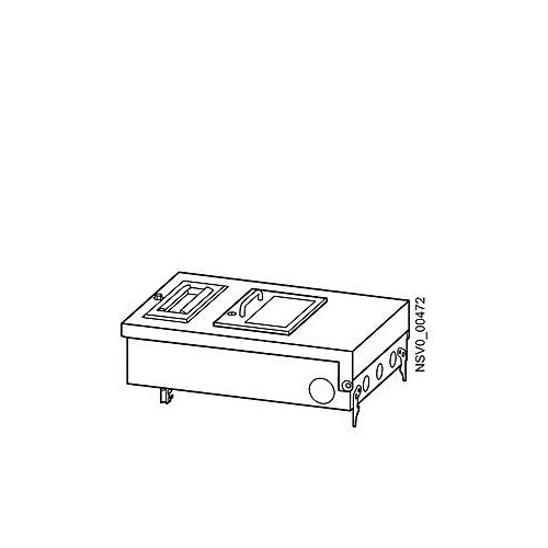 BVP:203163 Siemens BD2 AK3X/GSTZ00 Abgangskasten 125A/1x 3pol. gerade ID20 Produktbild