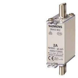 3NA3804 Siemens NH Sicherungseinsatz gG, mit Stirnkennmelder Gr.000, 4A, AC500V/ Produktbild