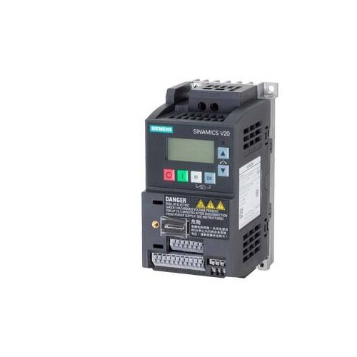 6SL3210-5BB13-7BV1 Siemens SINAMICS V20, 1AC230V 0,37KW Filter B Produktbild
