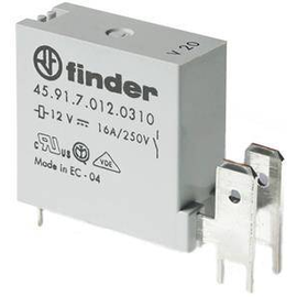 459170240310 Finder Relais mit Print  und Flachsteckanschlüssen, 1 Schließer  Produktbild