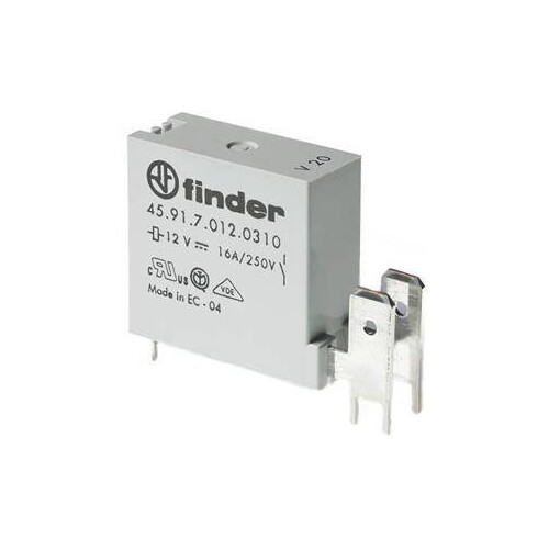 459170240310 Finder Relais mit Print  und Flachsteckanschlüssen, 1 Schließer  Produktbild