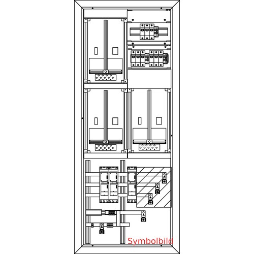 B3B2R-NZ.3C-R Elsta-Mosdorfer ZVR B 3Z B 2xGF rechts (NH000-D02-ÜA(3)C) Produktbild Front View L