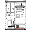 FZ7150CS Elsta-Mosdorfer FZV B F/1 CEE/Schuko ÜA(3)C Netz B Produktbild