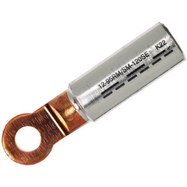 180103 Intercable ICALCU258 Al/Cu Presskabelschuh nach DIN 46329, 25qmm r Produktbild front M