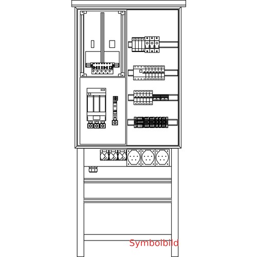 AEVB50N0024.T Elsta-Mosdorfer AEV B 50A 0/0/2/4 TN ÜA(3)C KTN Produktbild Front View L