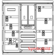 FZ5104 Elsta-Mosdorfer FZV S F/1 240/240 NV (24TE) SBG Produktbild