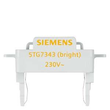 5TG7343 Siemens LED EINSATZ, ORANGE, SUPERHELL Produktbild front S