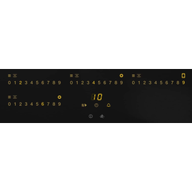 10882060 Miele KM 6564 FL Herdunabhängiges Elektrokochfeld Schwarz Produktbild front M