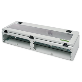850-814/002-000 Wago IP65 Systemgehäuse STAHLBELCH (RAL 7035) BxHxT (200x120x20 Produktbild