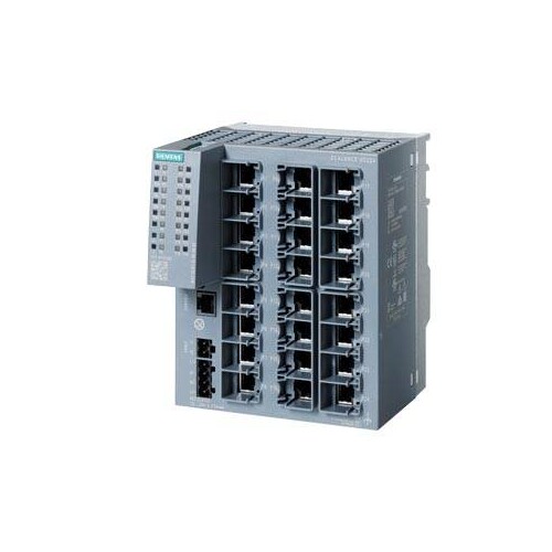 6GK5224-0BA00-2AC2 Siemens SCALANCE XC224 Managed, Layer 2 Switch, 24x RJ45 Produktbild