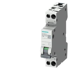 5SL6010-7 Siemens LEITUNGSSCHUTZSCHALTER 230V 6KA, 1+N POLIG/1TE C10 Produktbild