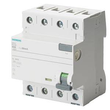 5SV3444-6LB01 Siemens FI Schutzschalter, 4 polig, Typ A, kurzzeitverzögert, In: Produktbild