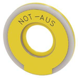 3SU1901-0BD31-0AS0 Siemens Unterlegscheibe rund für Not Halt Pilzd Produktbild
