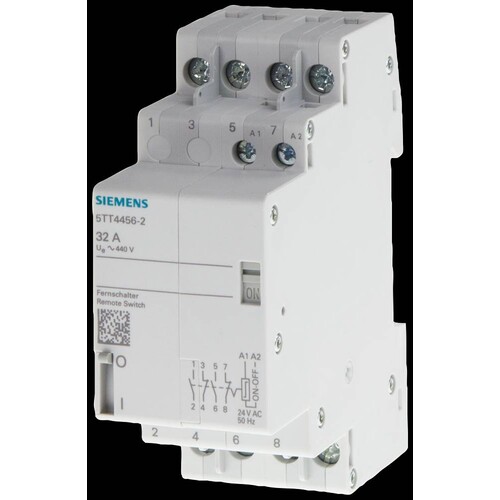 5TT4468-0 Siemens Fernschalter Kontakt für 40A Spannung AC 230V 2 Wechsler Produktbild