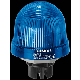 8WD53205DF Siemens Einbauleuchte Rundumlicht, mit integrierter LED, blau Produktbild front M