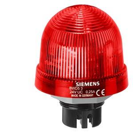 8WD5350-0CB Siemens Einbauleuchte Blitzlichtelement 230V rot Produktbild front M