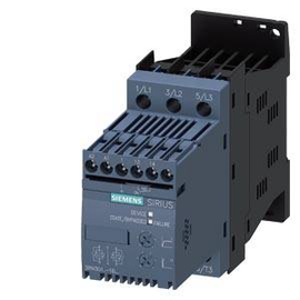3RW3013-1BB04 Siemens Sanftstarter S00, 3,6A, 1,5kW/400V, 40 Grad, AC200 480V, Produktbild