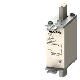 3NA3803-6 Siemens NH Sicherungseinsatz, NH000, In: 10 A, gG, Un AC: 690 V, Un D Produktbild