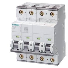 5SY46807 Siemens Leitungsschutzschalter, 400 V, Icn: 10 kA, 3P+N, Icu: 10 kA, C  Produktbild