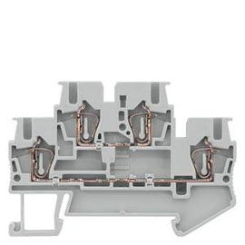 8WH20200AF00 Siemens Doppelstockklemme mit Zugfederanschluss, Querschnitt: 0,0 Produktbild