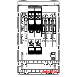 FHK43.6EM.004D Elsta-Mosdorfer FHSK Cu/630EL/M+4x160L ÜA(3+1)B/C 590/1080 Produktbild