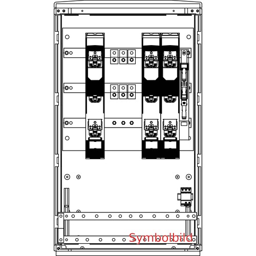 FHK54P2200.3BC Elsta-Mosdorfer FHSK Cu 2x630L+2x400L ÜA(3)B/C 785/1350 HP Produktbild Front View L